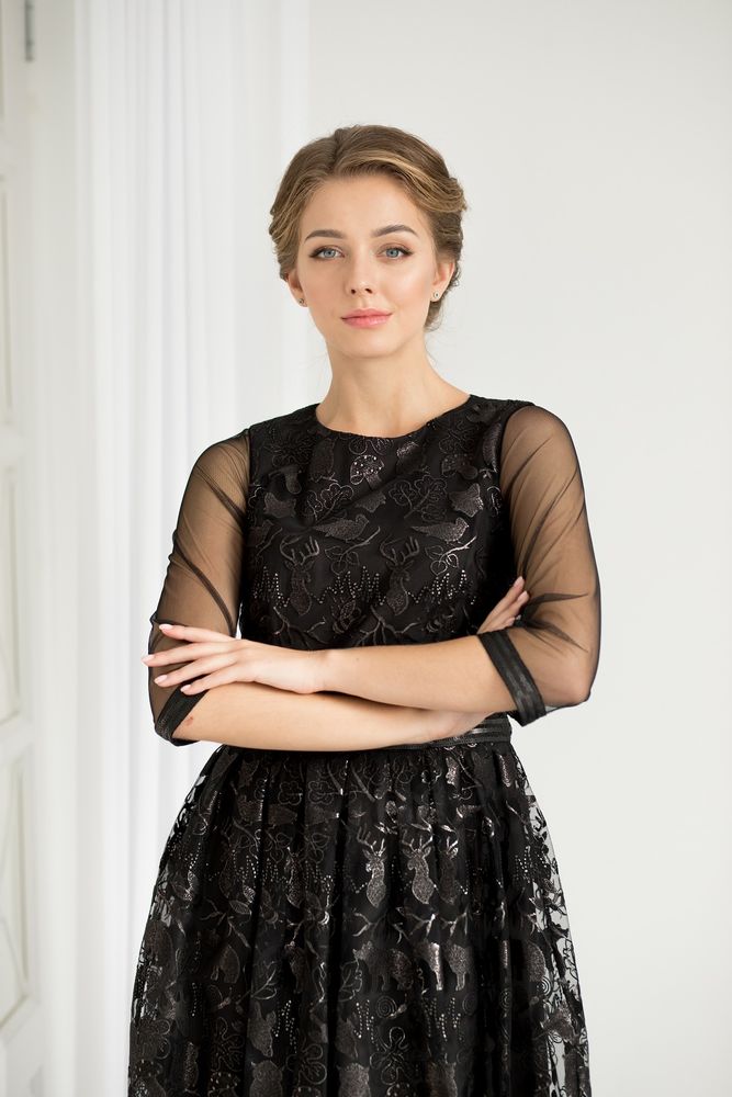 Платье Nelva 5859 чёрный 5