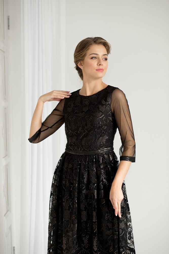 Платье Nelva 5859 чёрный 4