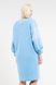 Сукня MAXA 05556 блакитний+білий 5 mini