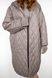 Пальто Delcorso Luxury 1072_Chameleon Grey metallic 7 mini
