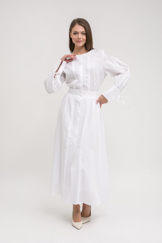 Сукня MAXA 08176 білий 1
