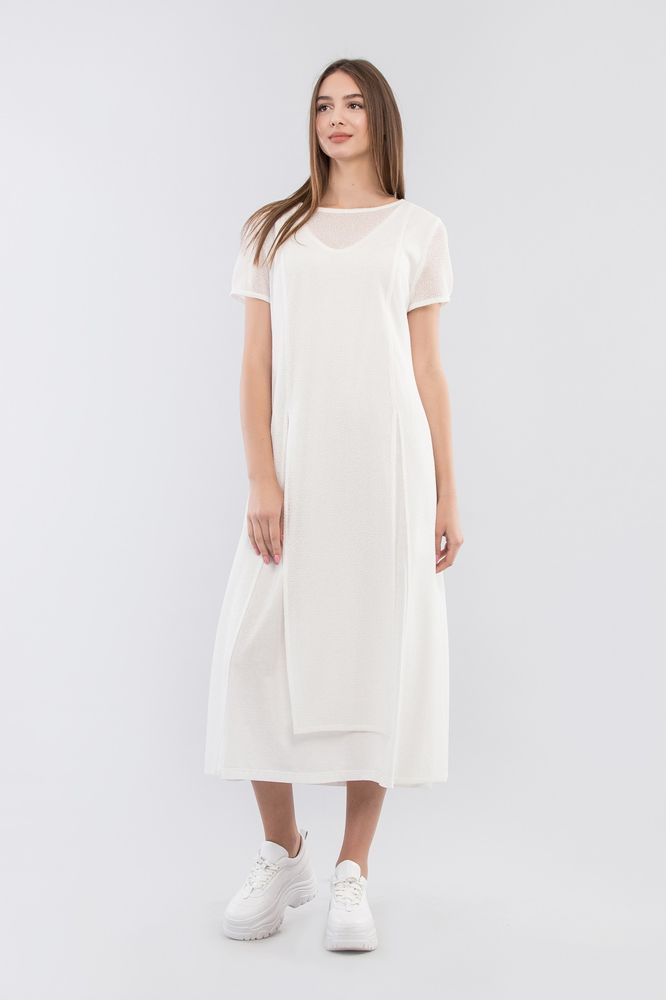 Платье MAXA 06698 белый 2