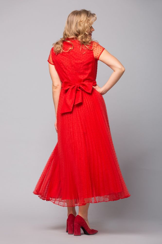 Платье MAXA 05923 красный 3