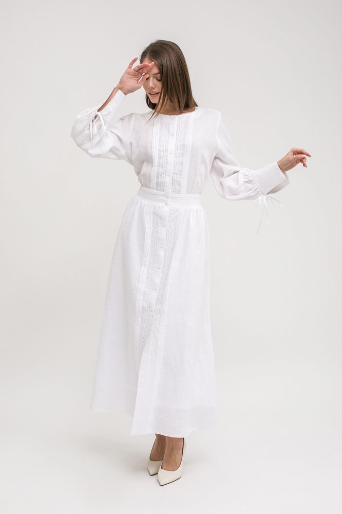 Сукня MAXA 08176 білий 3