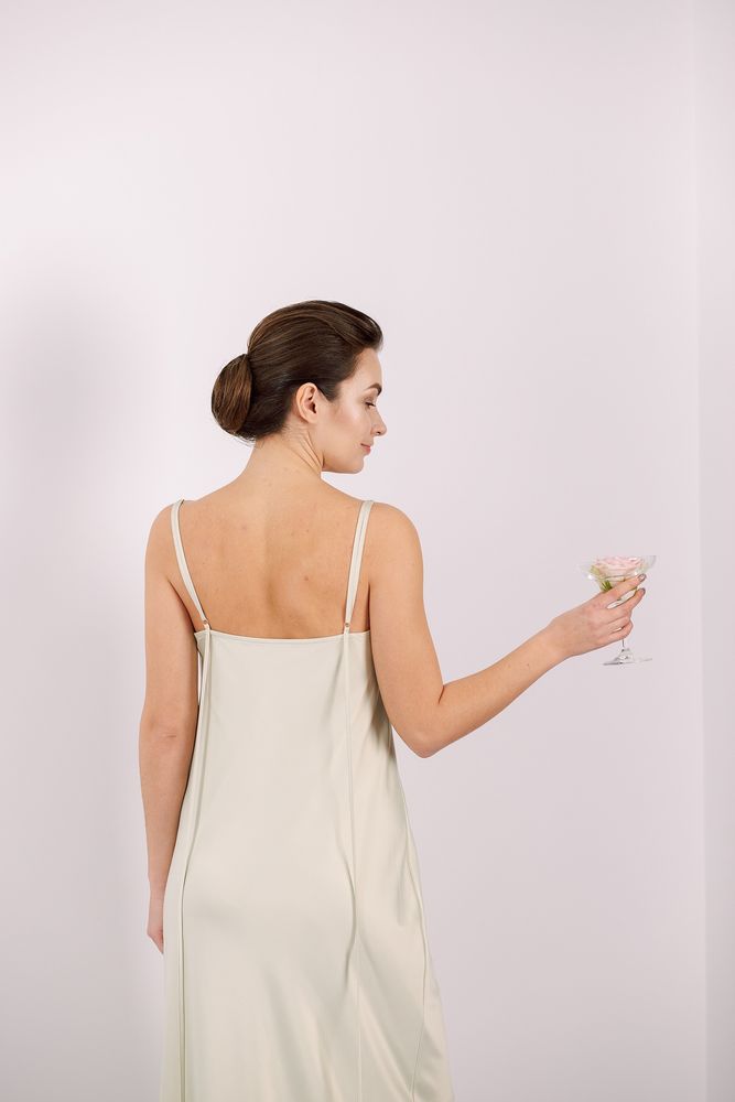 Сукня Delcorso Luxury M-52 Lime cream 11