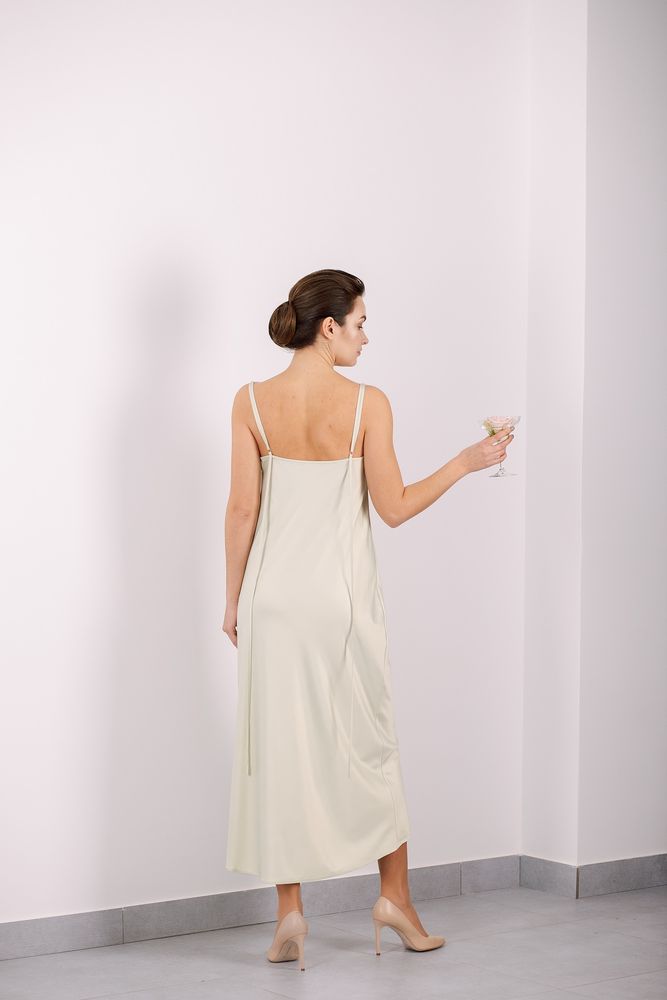 Сукня Delcorso Luxury M-52 Lime cream 10