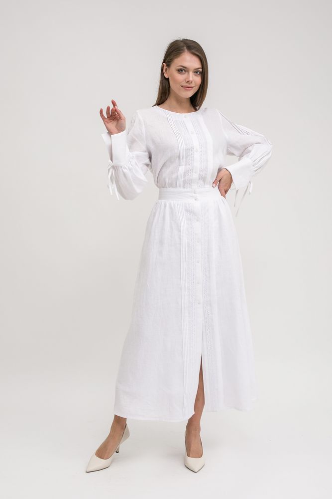 Сукня MAXA 08176 білий 2
