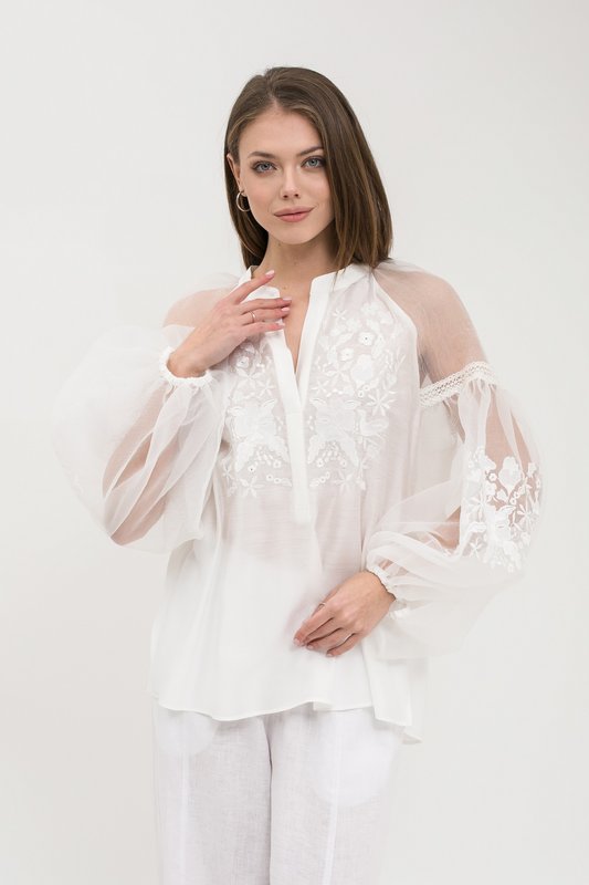 Блузка MAXA 08187 белый 1