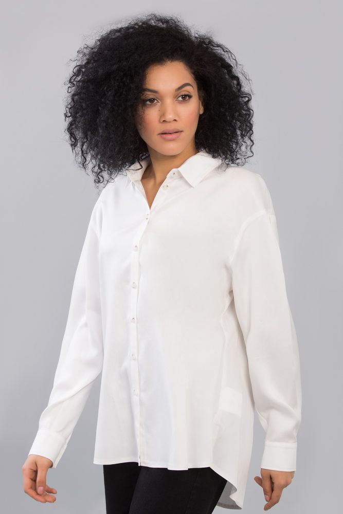 Блузка MAXA 06295 білий 2