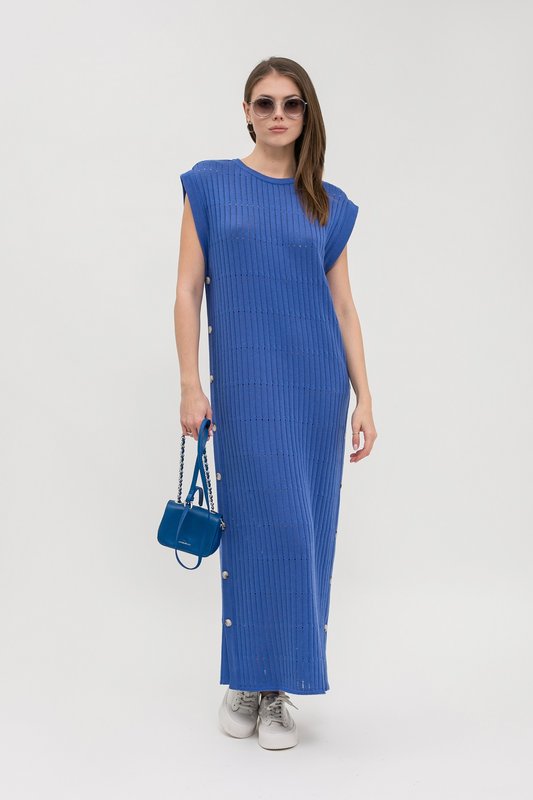Платье MAXA 07963 голубой 1