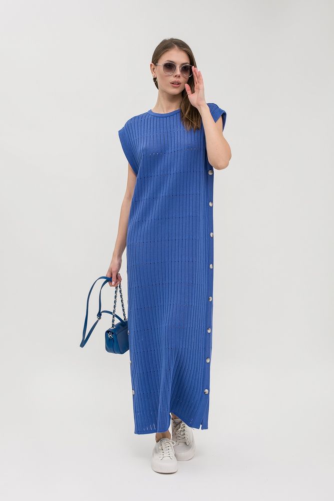 Платье MAXA 07963 голубой 2