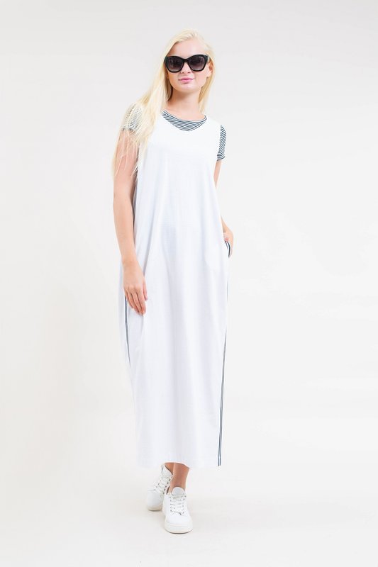 Платье MAXA 05574 белый 1