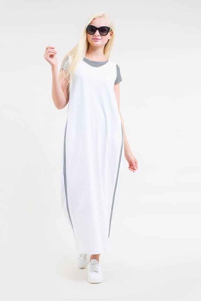 Платье MAXA 05574 белый 2