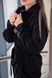 Пальто Delcorso Luxury 741_DF Merino wool Black 6 mini