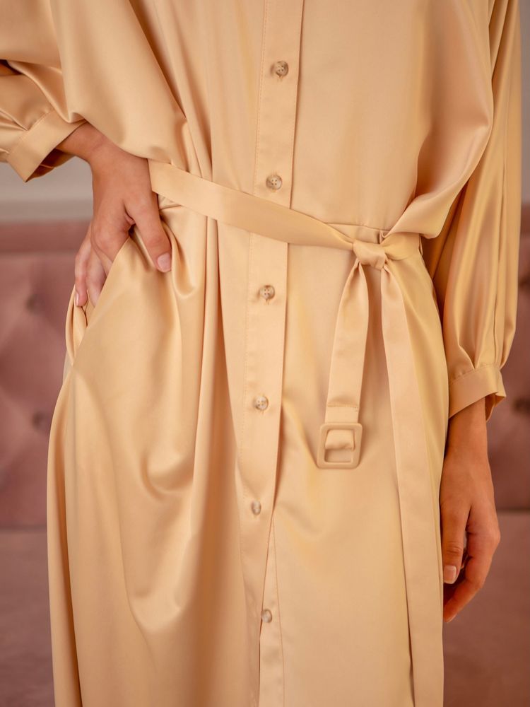 Платье Delcorso Luxury M-47, Golden beige 2